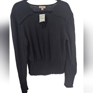 NWT Long sleeve blouse from Nordstrom- Size XL